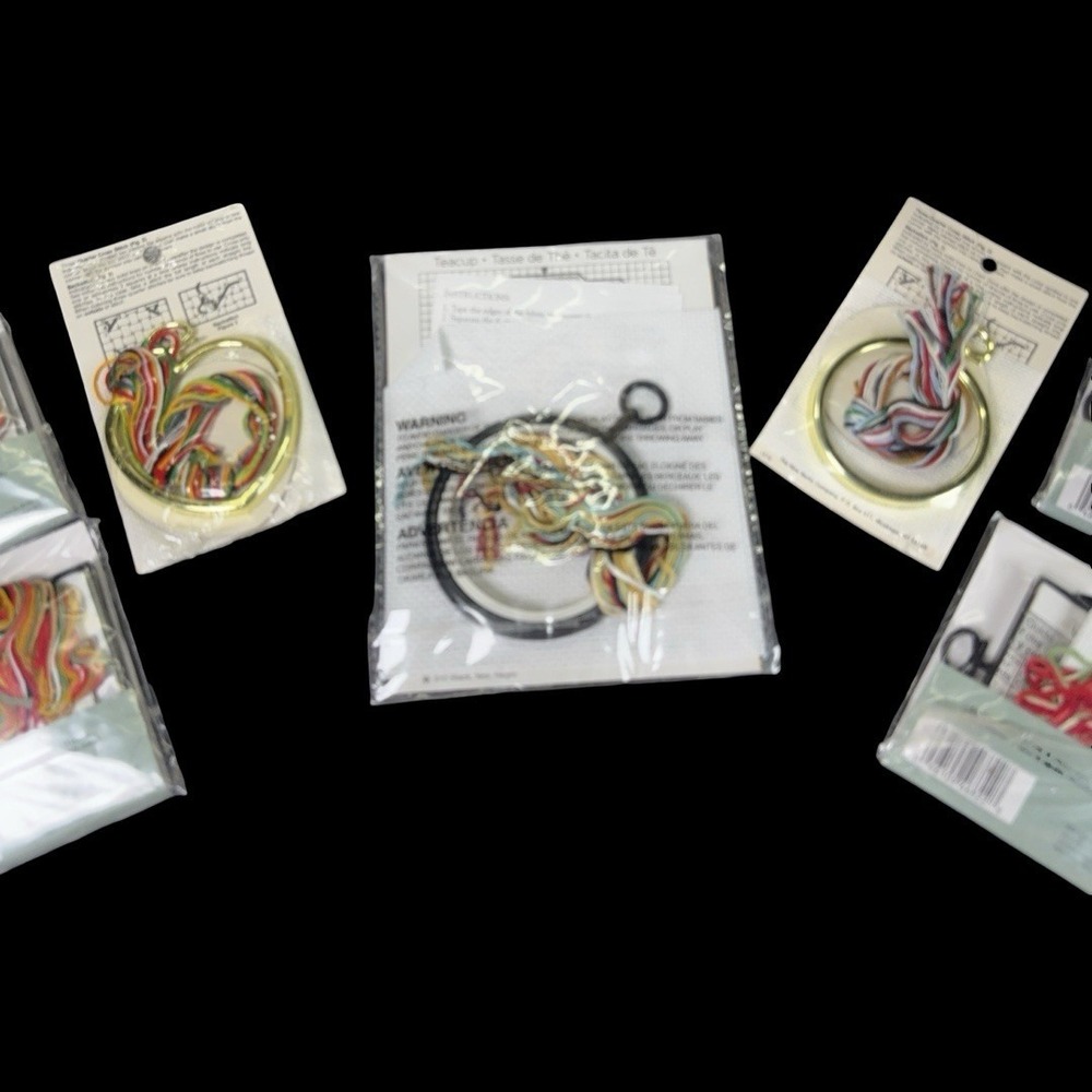 Cross Stitch Mixed Lot of 10 - Disney Tigger Thomas Kinkade Bucilla Dimensions - Picture 13 of 16